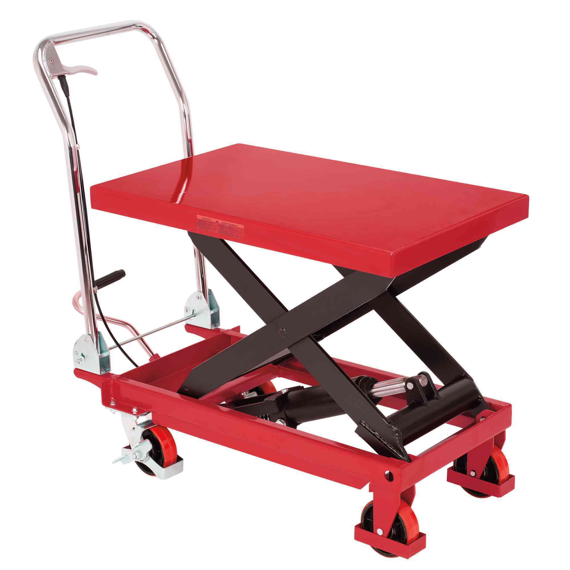 American Forge & Foundry Hydraulic Table Lift Cart — 1,100-Lb. Capacity, Model# 3904